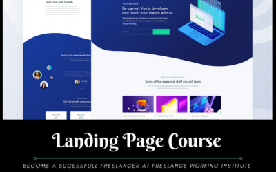 Landing Page Course online