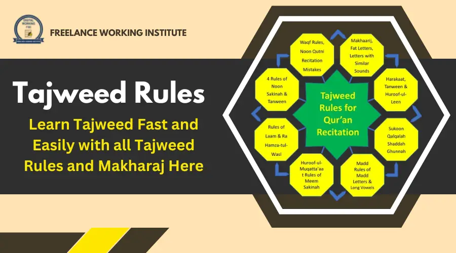 Basic tajweed rules o the Quran, tajweed rules in Urdu pdf, tajweed rules in English pdf, tajweed rules for kids, Easy tajweed rules, easy tajweed rules with Pictures, learn tajweed online