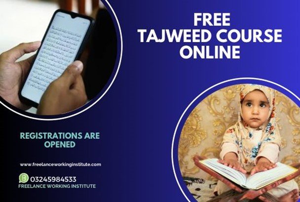 Free Tajweed classes in Urdu, free tajweed quran course