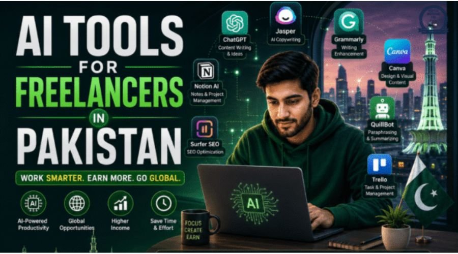 AI TOOLS FOR FREELANCERS IN PAKISTAN IN 2026
