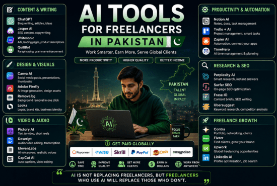 AI Tools for Freelancers in Pakistan