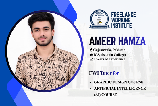 Graphic Designing Course tutor